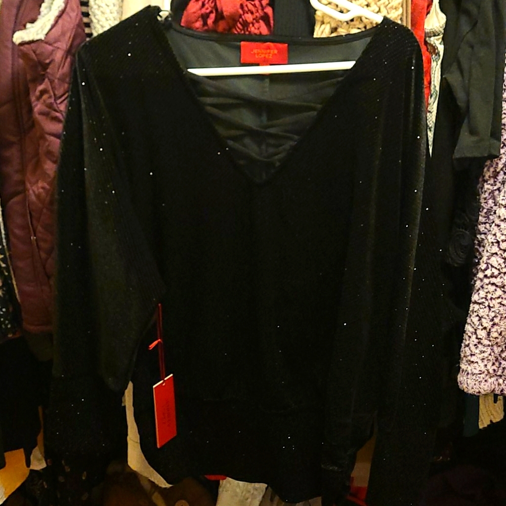 Jennifer Lopez sparkle top